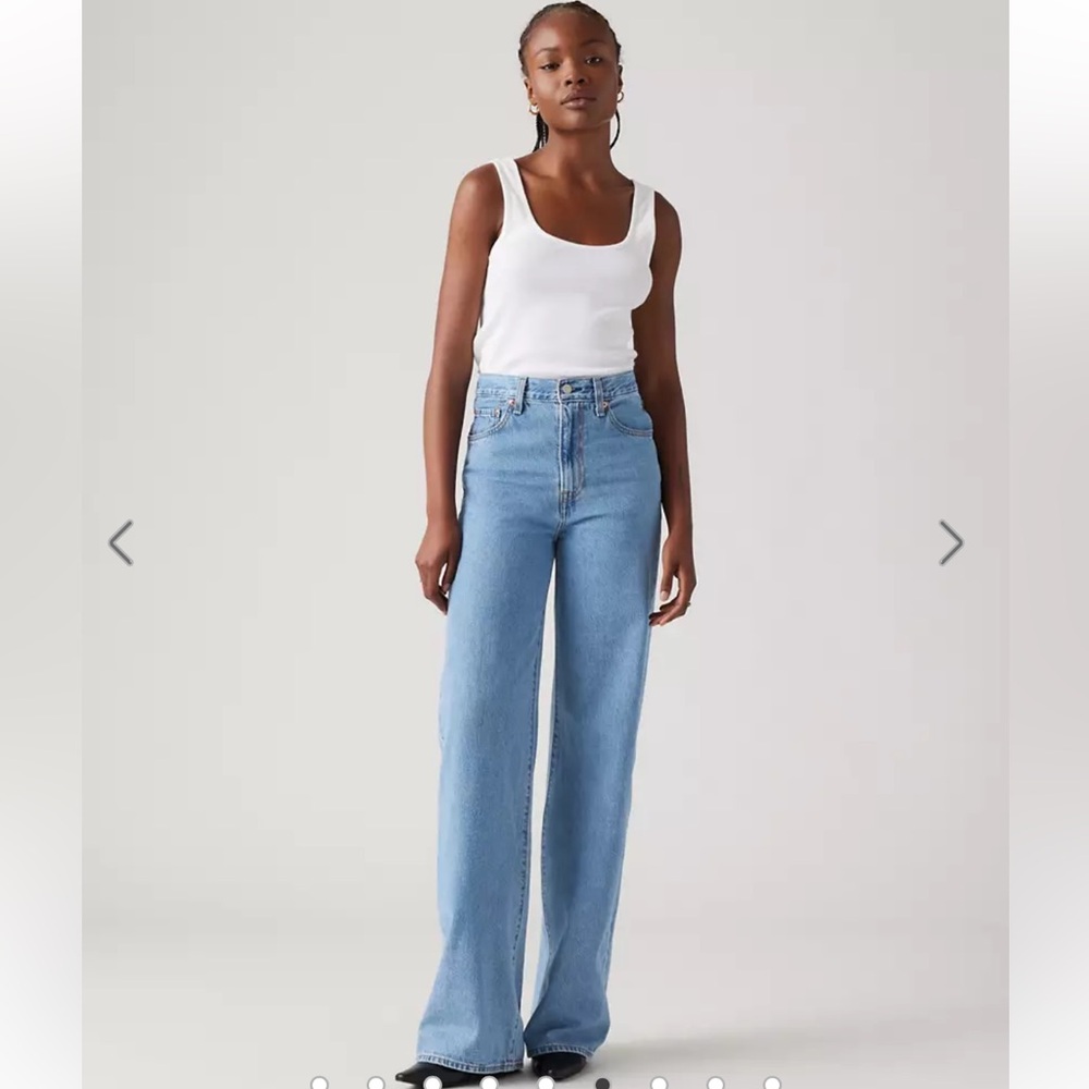 LEVI’S Premium Ribcage Wide Leg Jeans - Picture 5 of 16